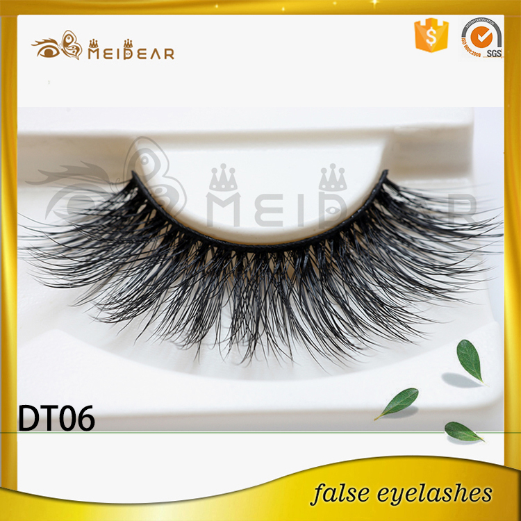 Best quality faux mink eyelash with customized box wholesaler supply